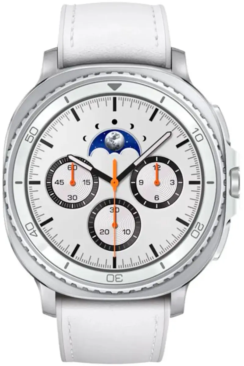 Samsung Galaxy Watch8 Classic 46mm - Zilverkleurig - Wit