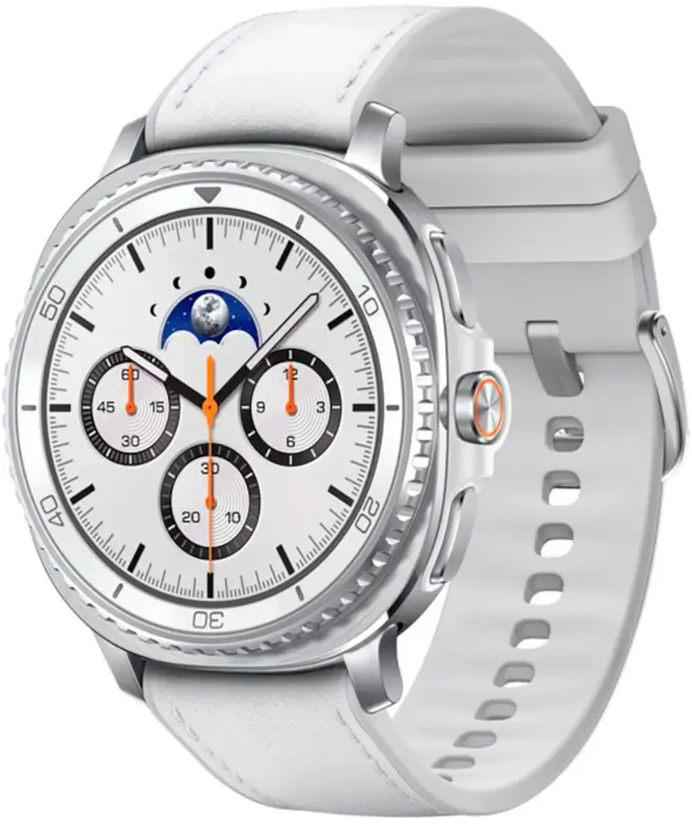 Samsung Galaxy Watch8 Classic 46mm - Zilverkleurig - Wit