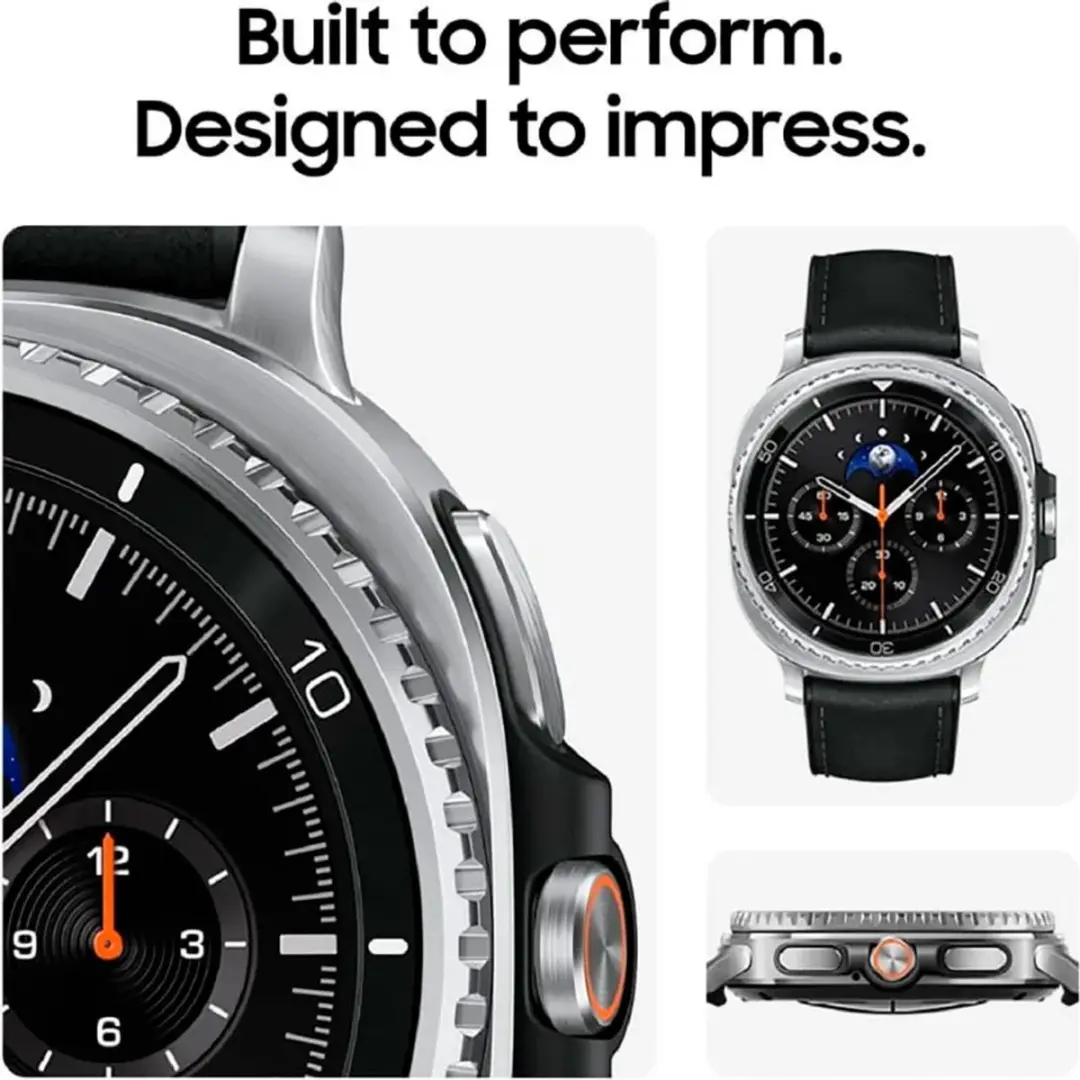 Samsung Galaxy Watch8 Classic 46mm - Zilverkleurig - Wit