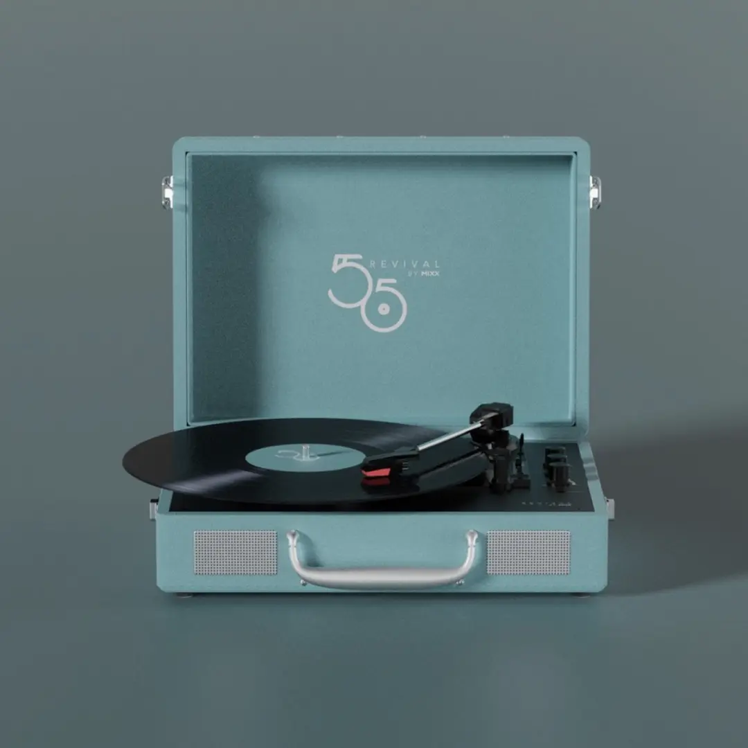 Mixx Revival 55 Platenspeler - Bluetooth - Blauw