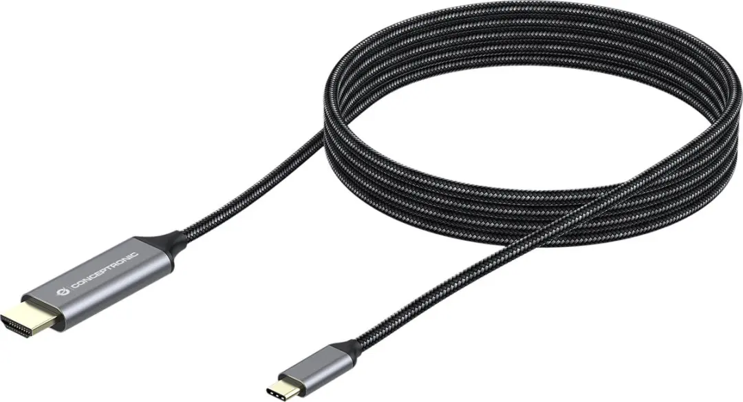 Conceptronic ABBY10G USB-C naar HDMI Kabel 2m