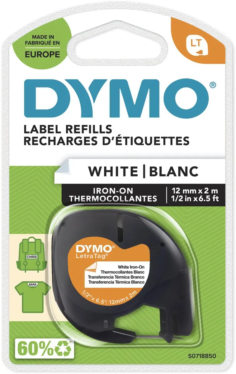 DYMO LetraTag S0718850 Strijkband