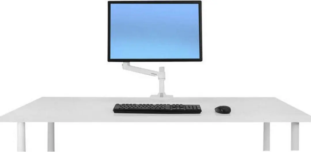 Ergotron LX LCD Arm 45-490-216 - 86.4" Schermsteun - Wit
