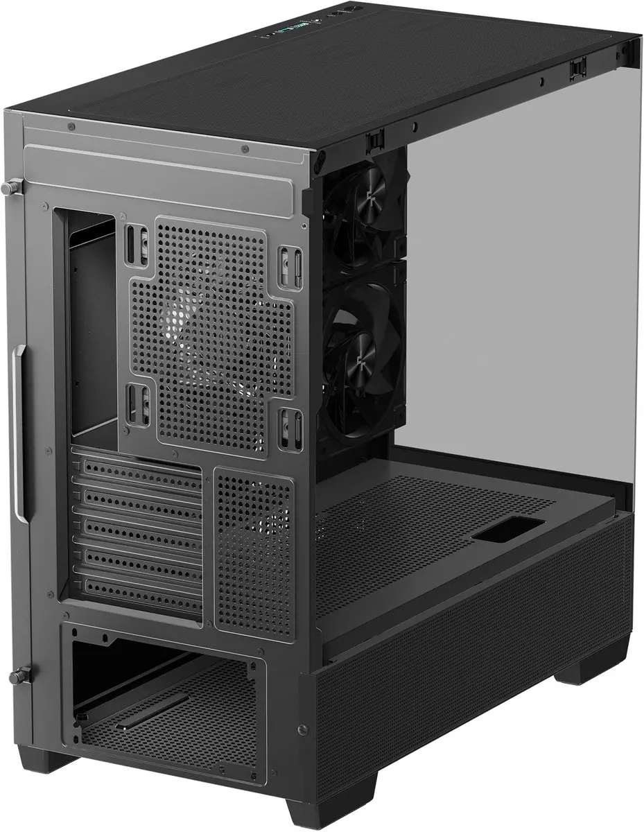 DeepCool CG380 3F Midi Tower - Zwart