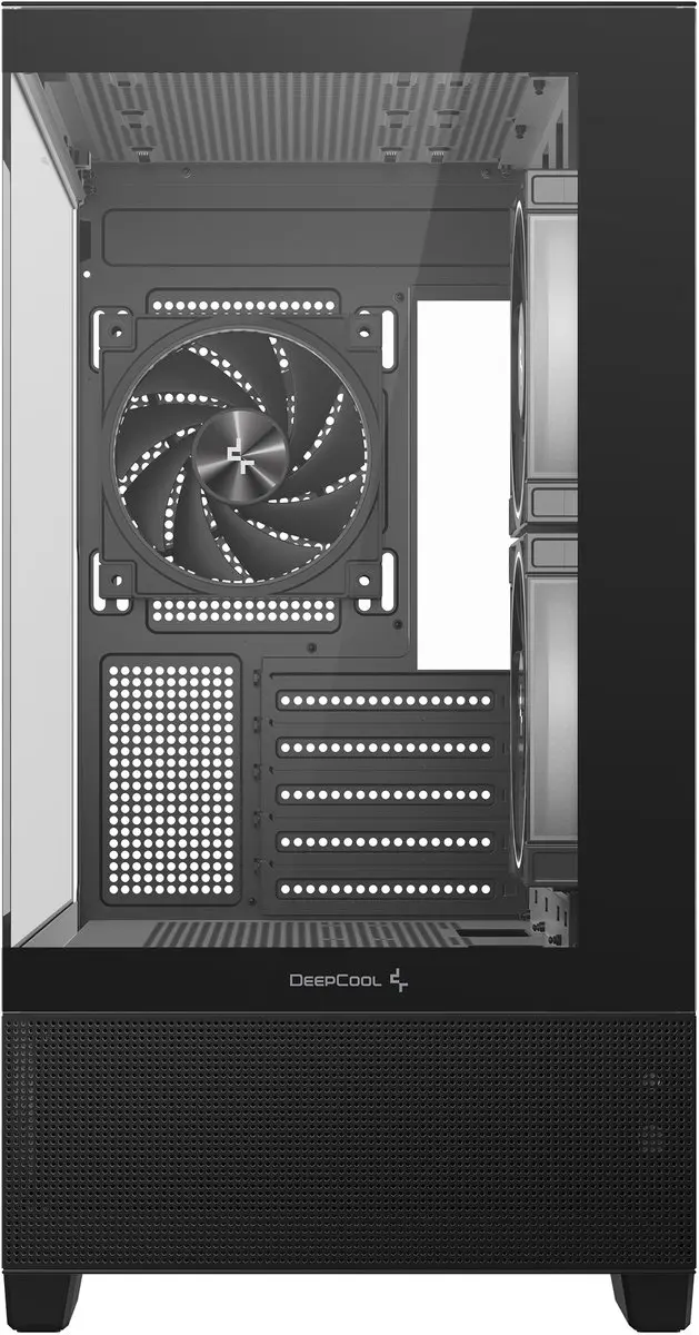 DeepCool CG380 3F Midi Tower - Zwart