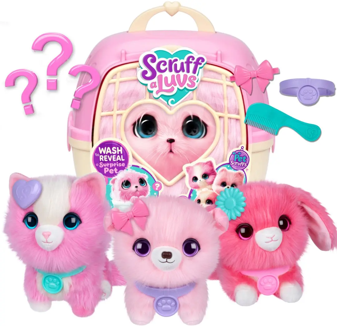Scruff a Luvs Roze Mystery Knuffel