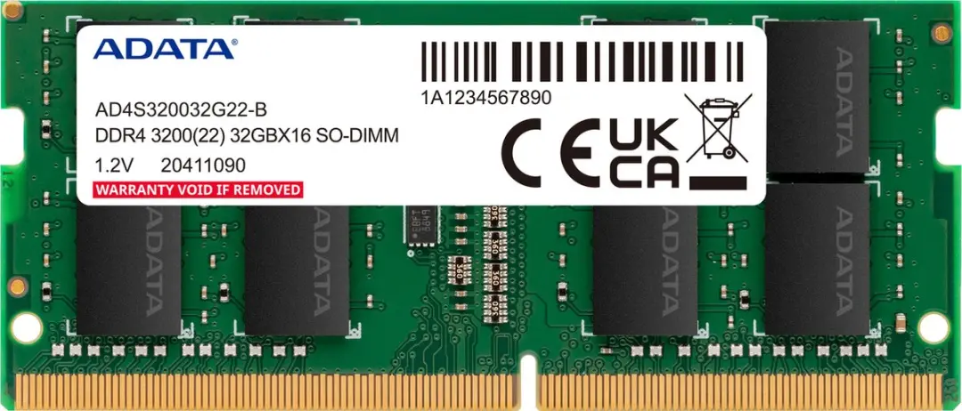 ADATA AD4S32008G22-DTGN DDR4 Geheugen