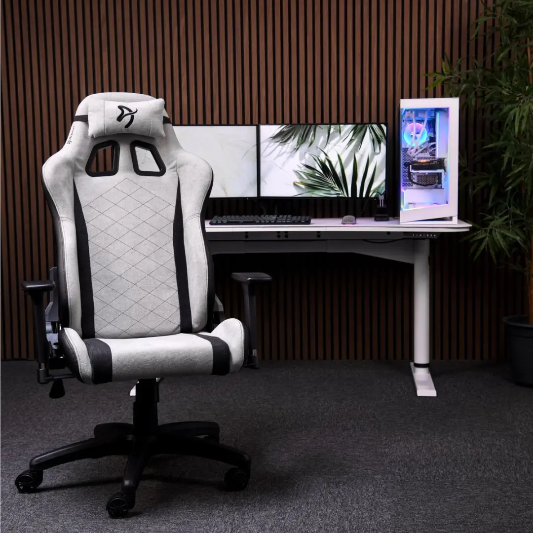 Arozzi Avanti AVANTI-SFB-LG Gamingstoel - Lichtgrijs