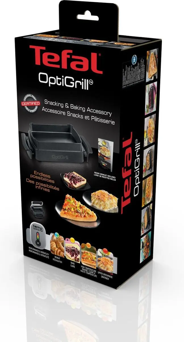 Tefal OptiGrill XA7268 Plancha Platen - Zwart - afbeelding 6 van 6