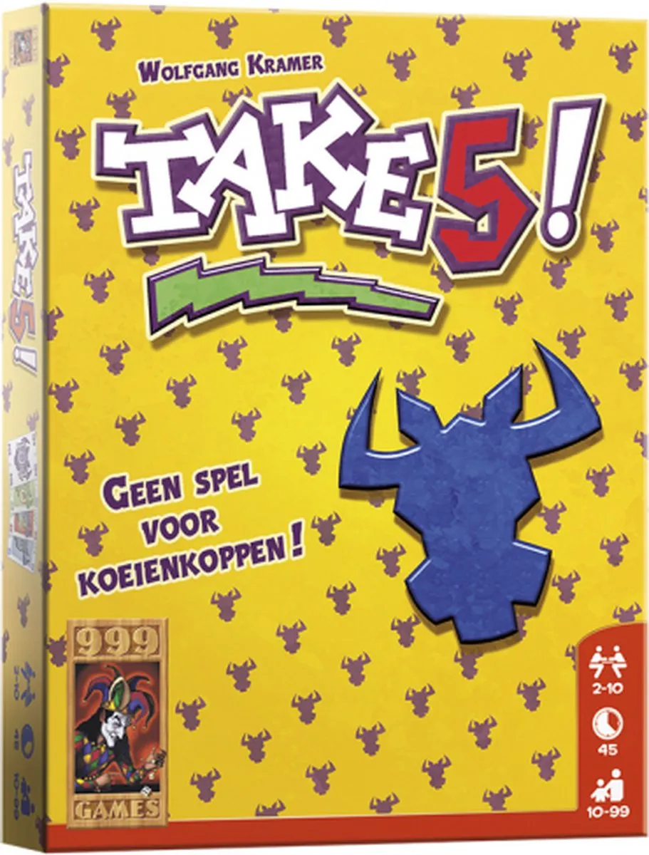 999 Games Take 5! Junior - 2-5 Spelers