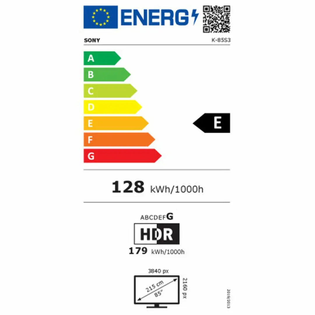 Sony K85S35BP 85 4K Smart TV - Zwart - afbeelding 6 van 6