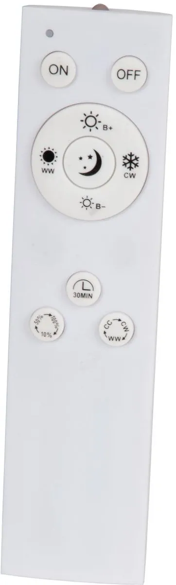 Lucide Elly LED Plafondlamp 24W - Opaal