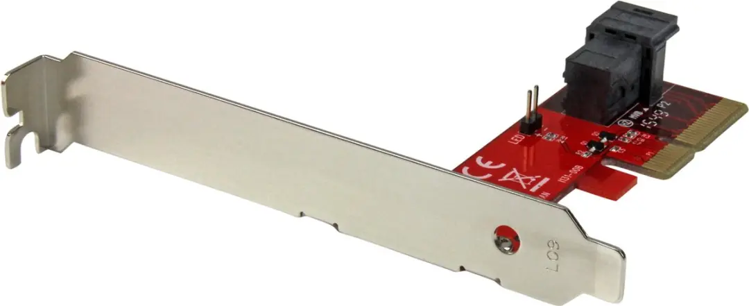 Startech PEX4SFF8643 PCIe naar SFF-8643 Adapter - Rood