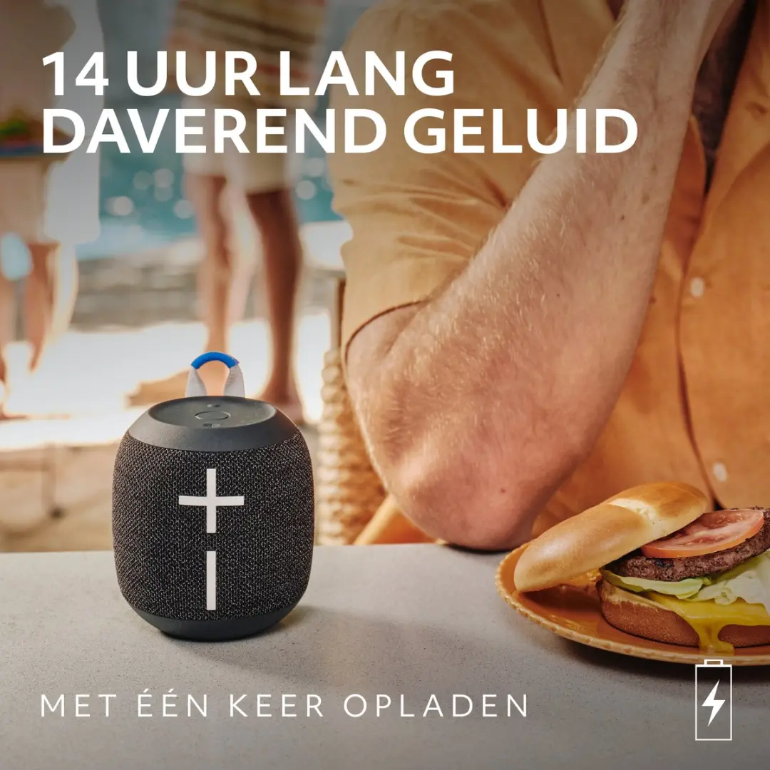 Ultimate Ears WONDERBOOM 4 Draadloze Speaker - Zwart