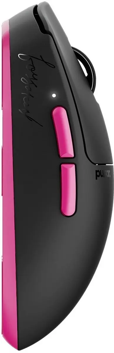 Pulsar Susanto-X PSSTX21 Gamingmuis Ambidextrous - 32000 DPI - Zwart/Roze