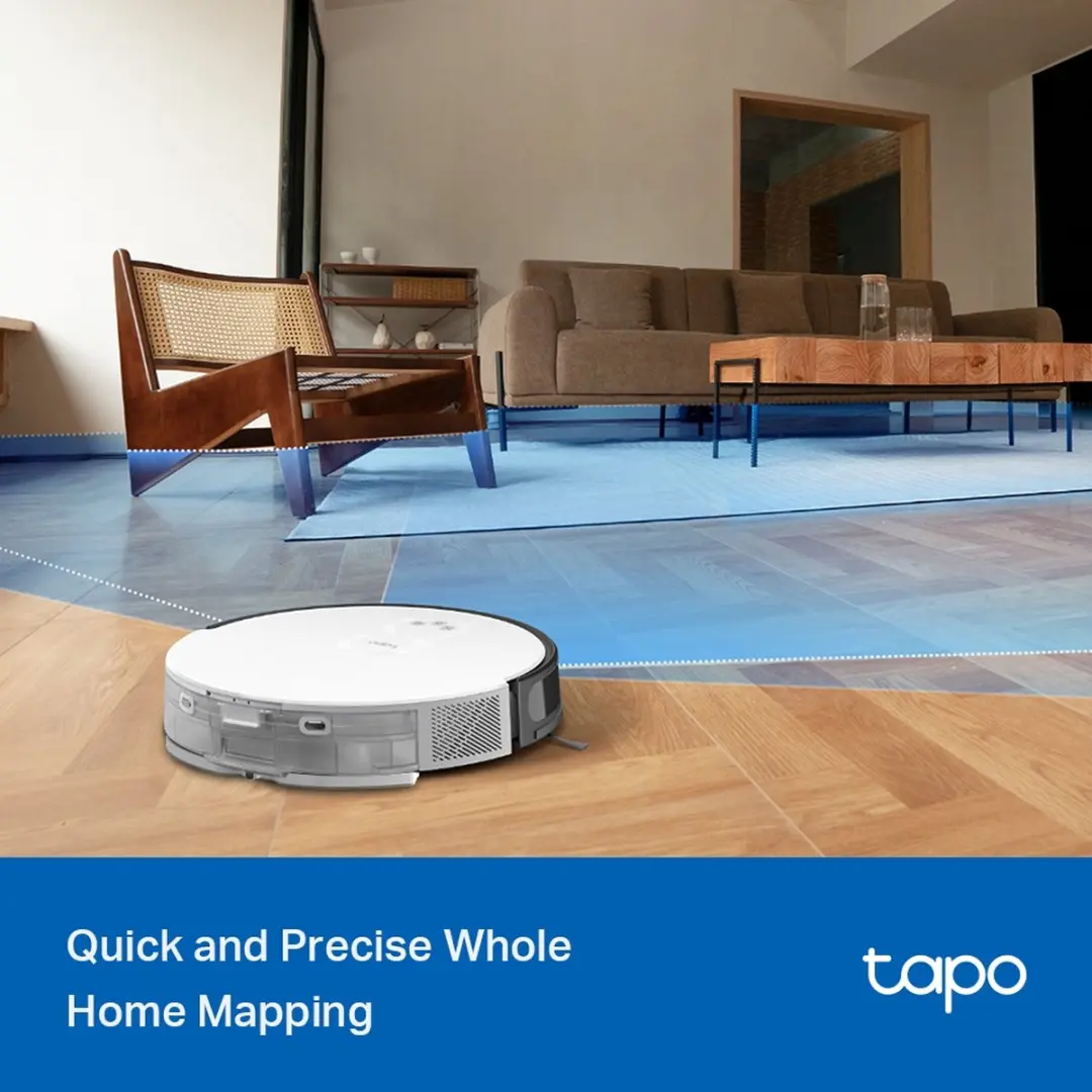 TP-Link Tapo RV20 Mop Plus Robotstofzuiger - Wit