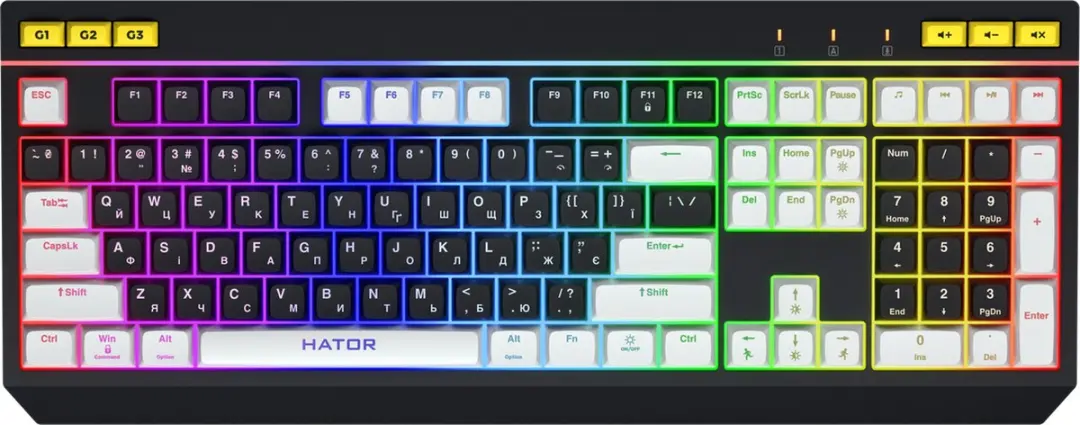 HATOR Icefall HTK400US Gaming Toetsenbord