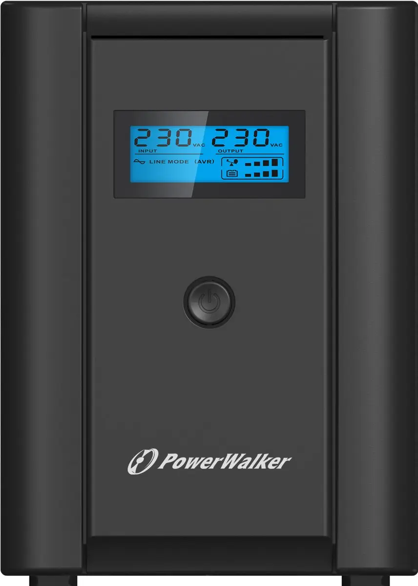 PowerWalker VI 2200L Line-Interactive UPS - 2200VA - Zwart