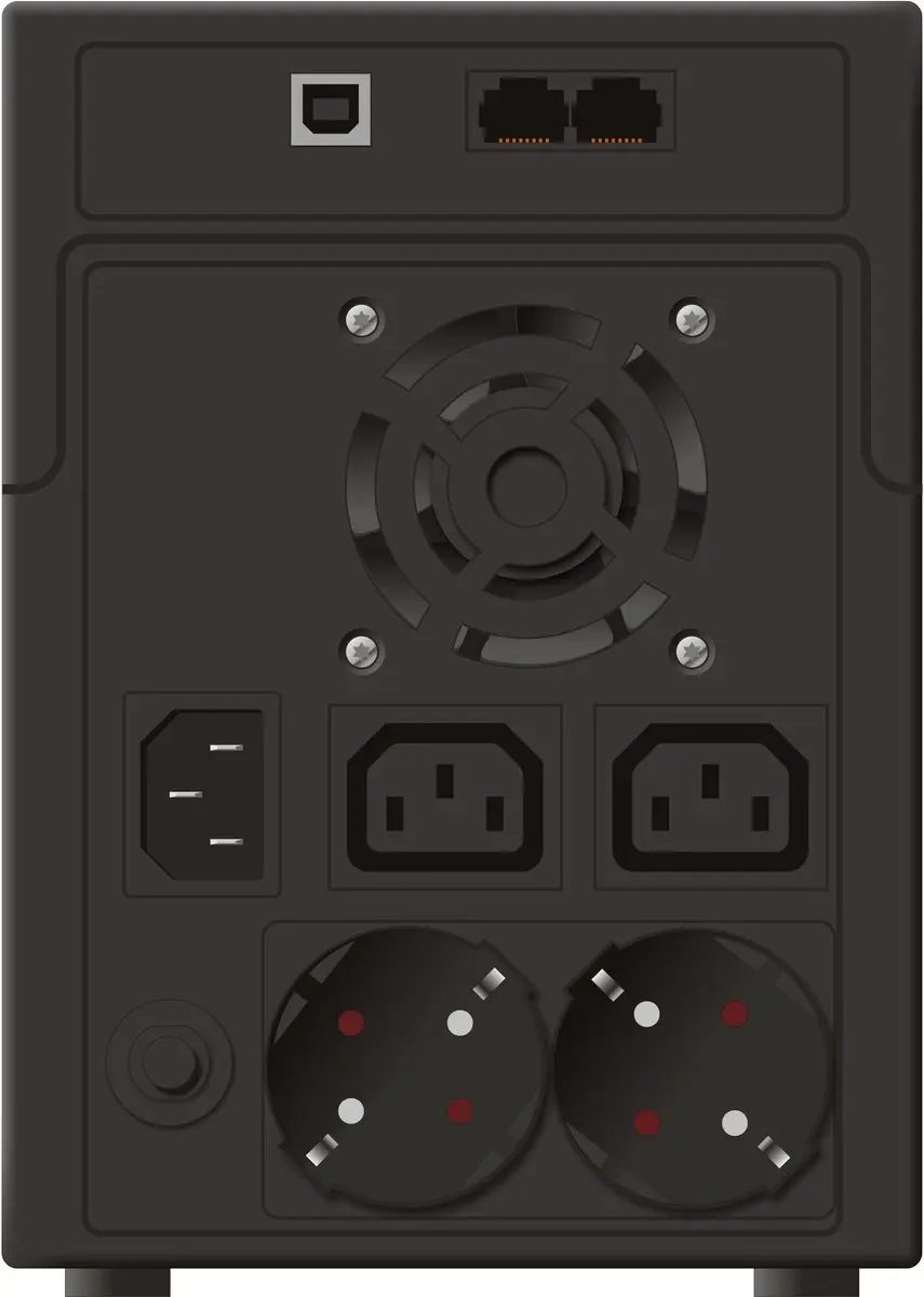 PowerWalker VI 2200L Line-Interactive UPS - 2200VA - Zwart