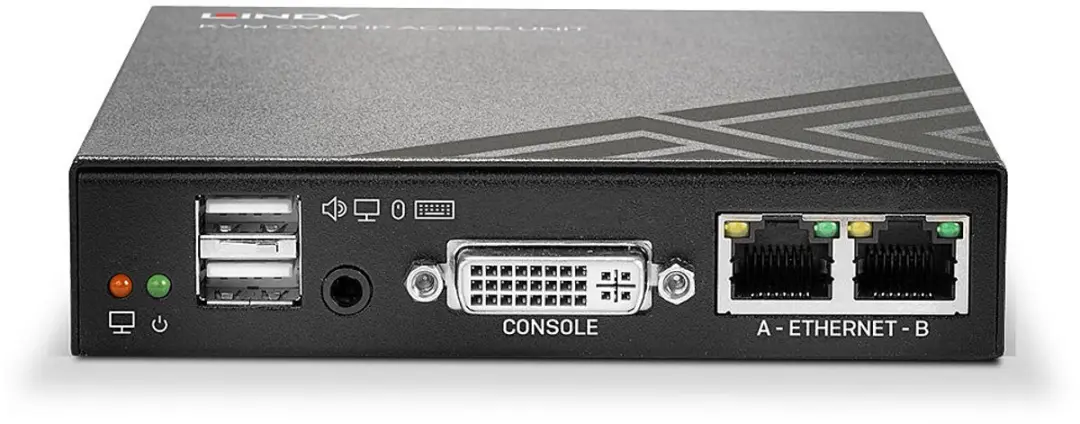 Lindy KVM IP Access Switch DVI-I & USB 39416