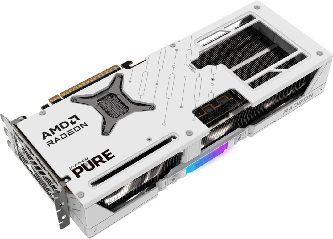 Sapphire Radeon RX 9070 Pure 16GB - Wit - afbeelding 6 van 6