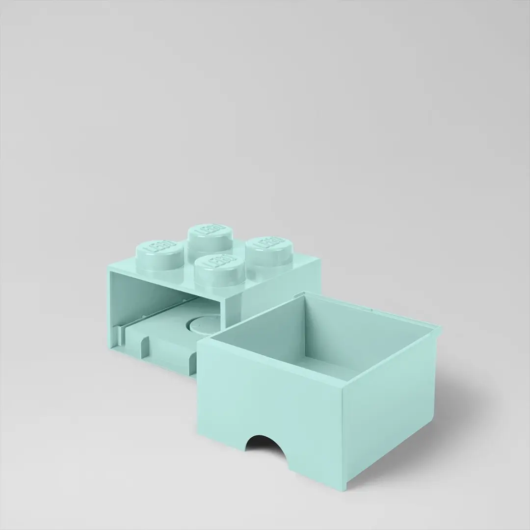 LEGO Brick 4 Opbergbox - Blauw - 6L