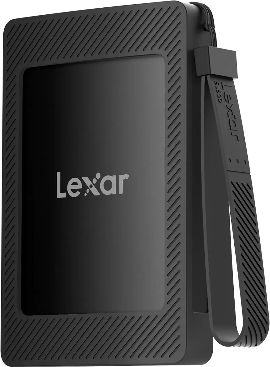 Lexar LSL500M002T-RNBNG SSD 2TB - USB 3.2 Gen 2x2 - Zwart