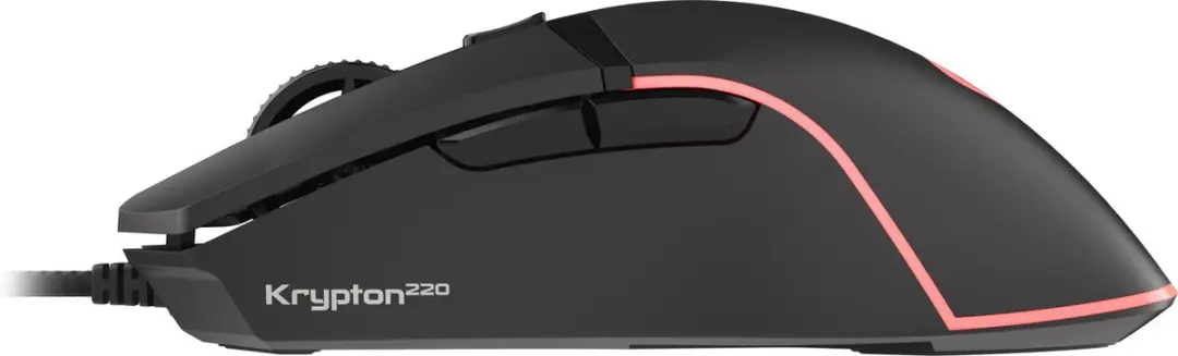 Mouse Genesis Krypton 220 GEN-NMG-1770 - 6 Knoppen - Zwart - afbeelding 6 van 6