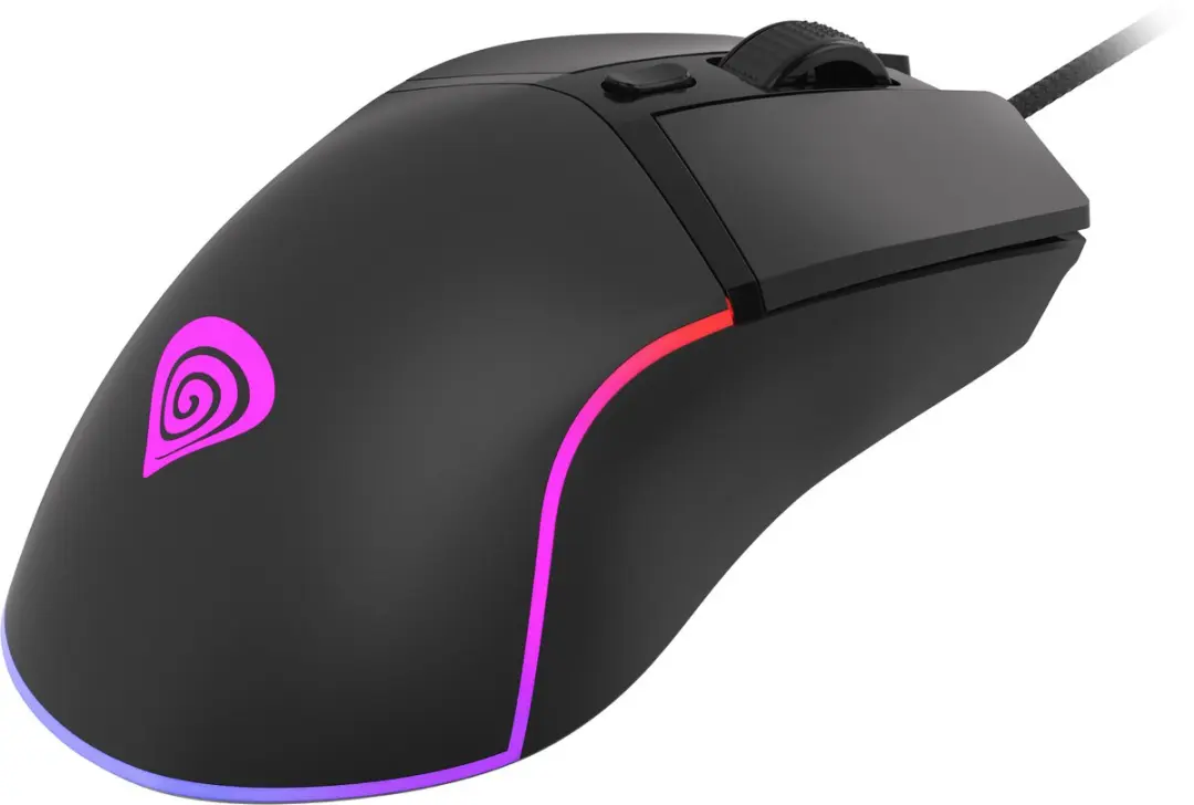 Mouse Genesis Krypton 220 GEN-NMG-1770 - 6 Knoppen - Zwart