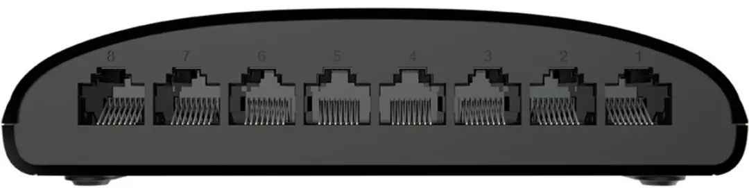 D-Link DGS-1008D Netwerkswitch 8 Poorten - Wit