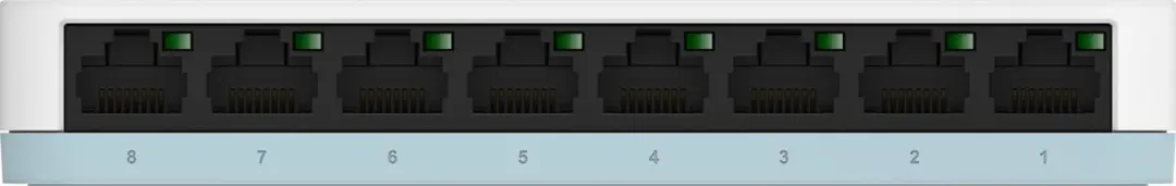 D-Link DGS-1008D Netwerkswitch 8 Poorten - Wit