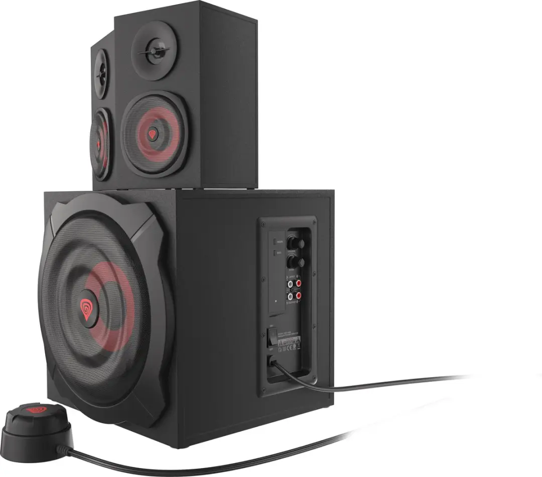 Genesis NCS-1408 2.1 Audiosysteem - 60W - Zwart