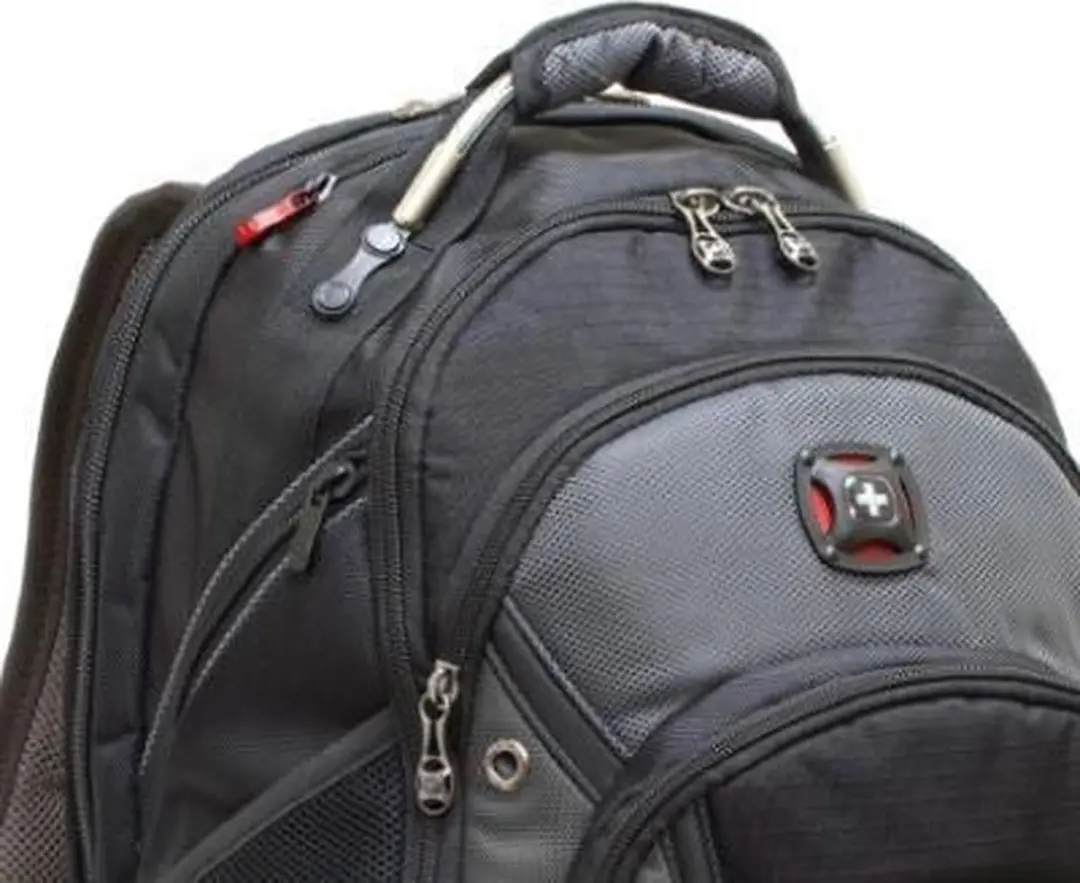 Wenger Synergy 600635 Rugzak 15,6 inch - 9 Vakken - Grijs/Zwart - afbeelding 4 van 6