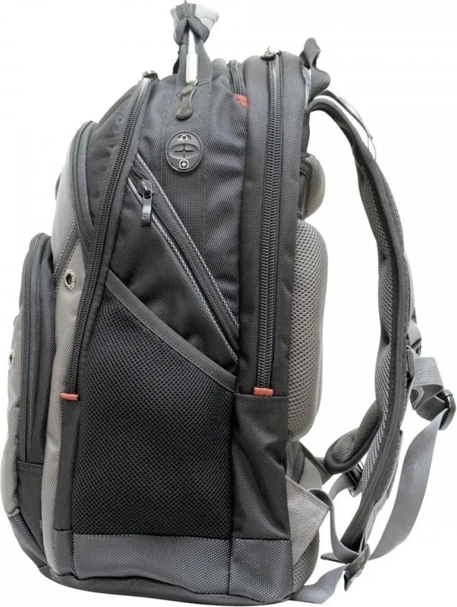 Wenger Synergy 600635 Rugzak 15,6 inch - 9 Vakken - Grijs/Zwart - afbeelding 2 van 6