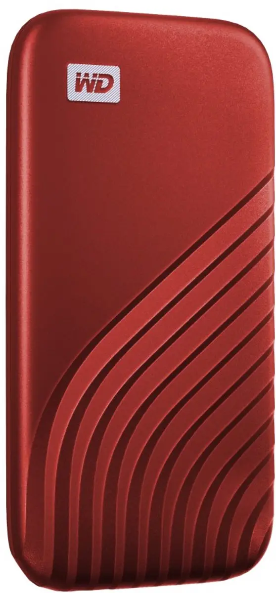 Western Digital My Passport SSD WDBAGF0010BRD-WESN - 1TB - Rood