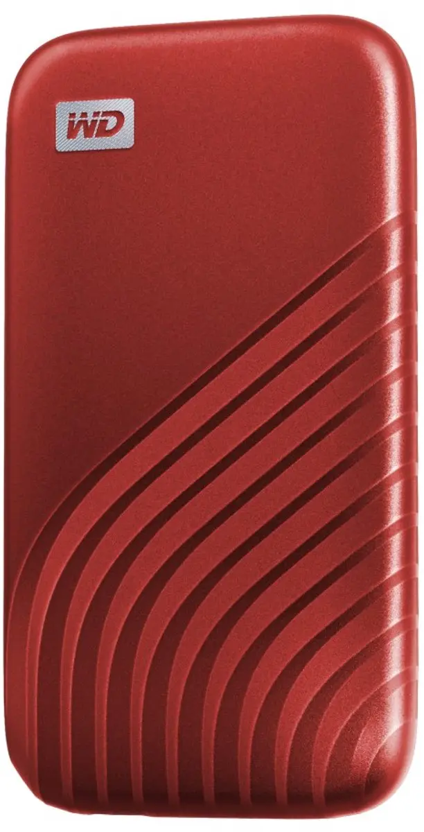 Western Digital My Passport SSD WDBAGF0010BRD-WESN - 1TB - Rood - afbeelding 6 van 6