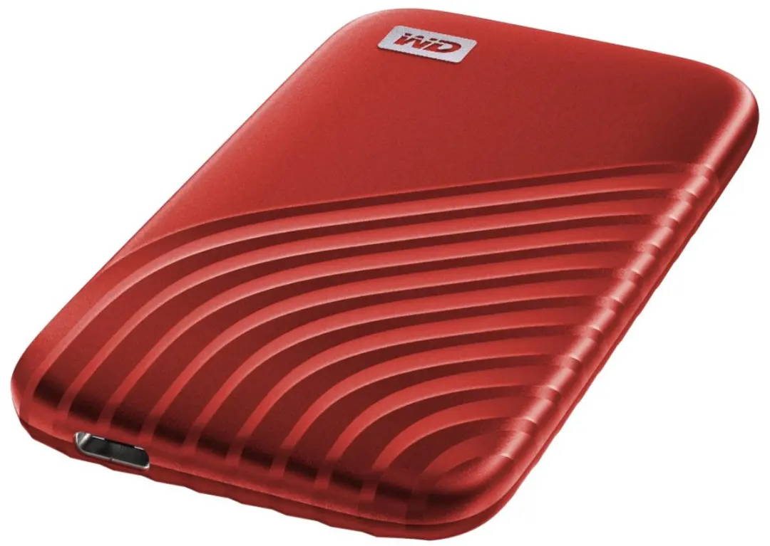 Western Digital My Passport SSD WDBAGF0010BRD-WESN - 1TB - Rood
