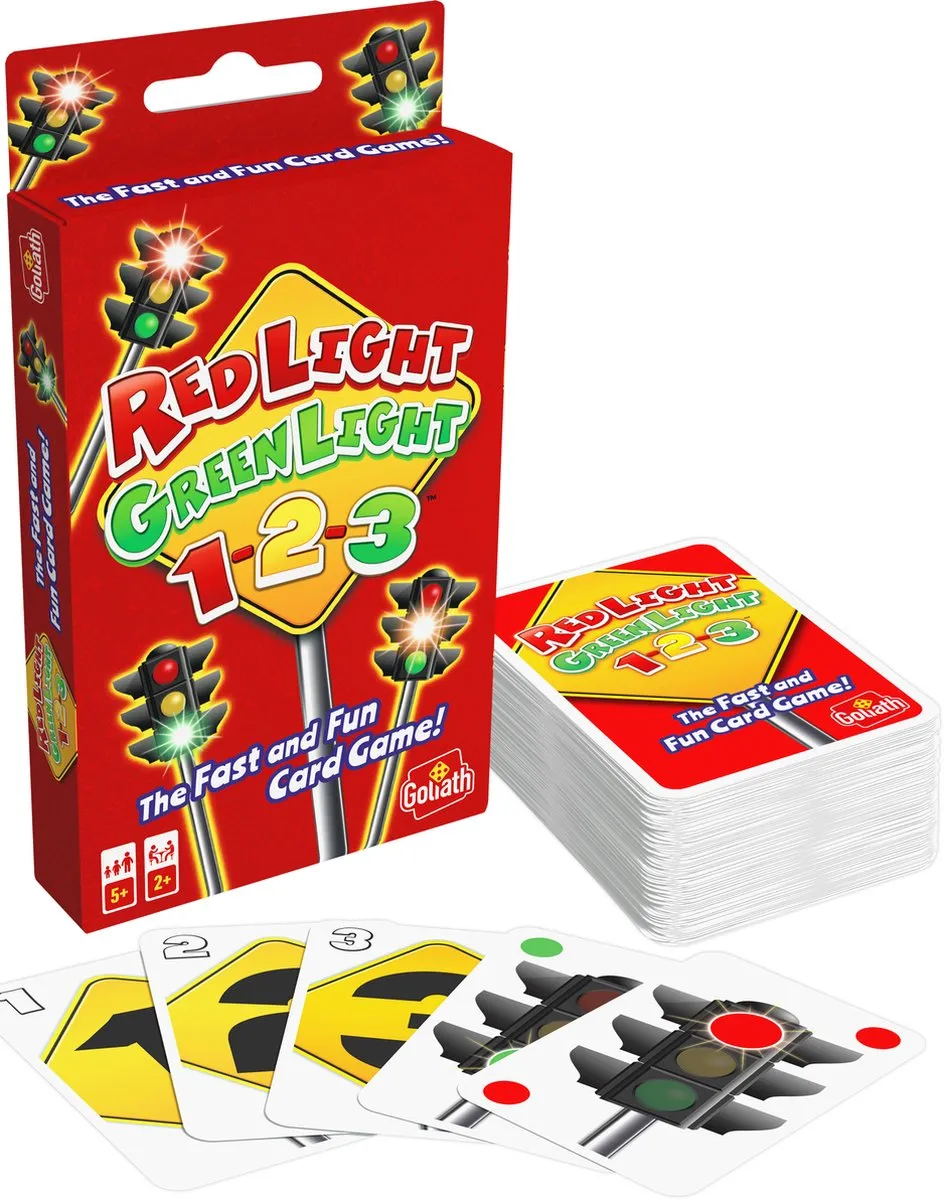 Goliath Red Light Green Light Kaartspel ML - 2-6 Spelers