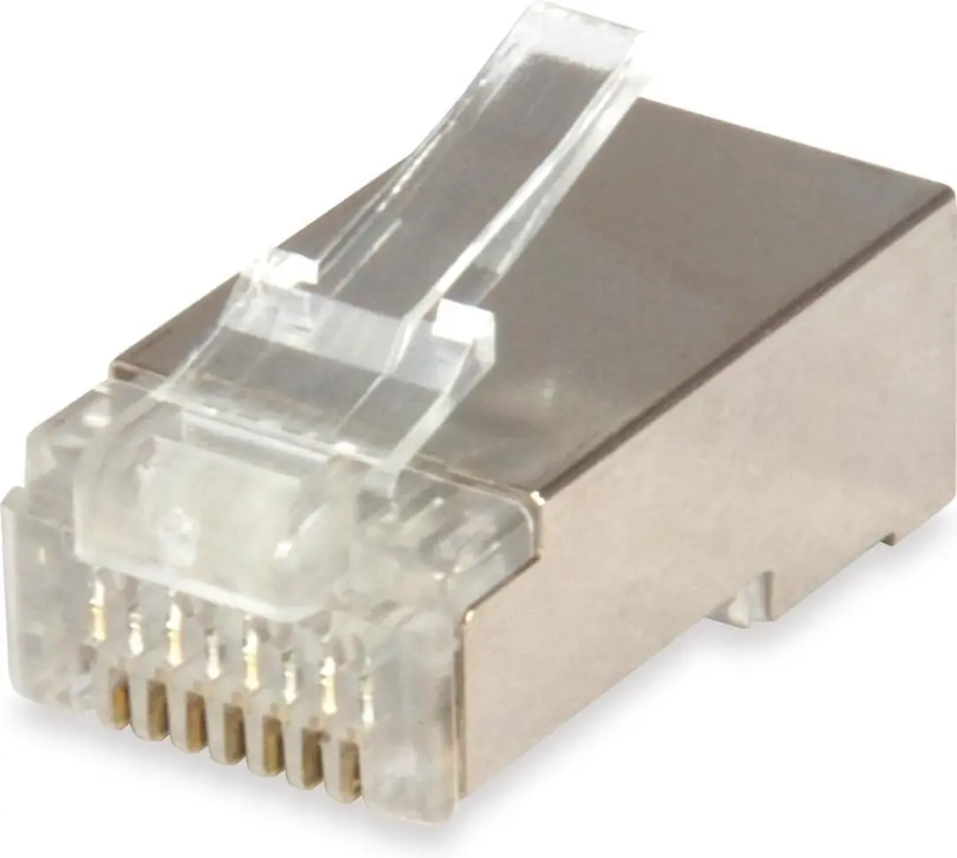 Equip Cat6 RJ45 Connector 100 Stuks - Zilver