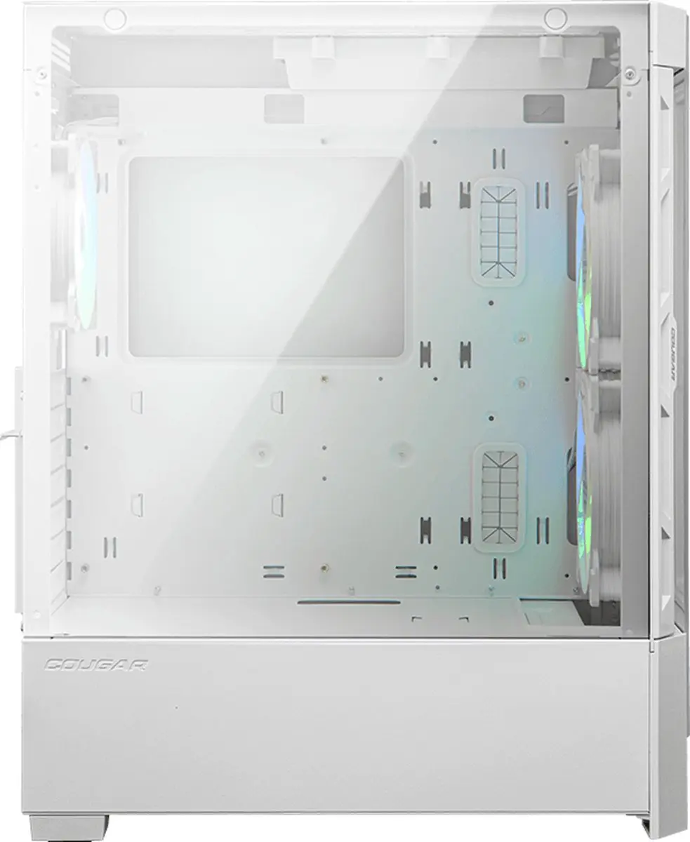 Cougar Duoface RGB Midi-Tower - Witte behuizing - 3x ARGB ventilatoren