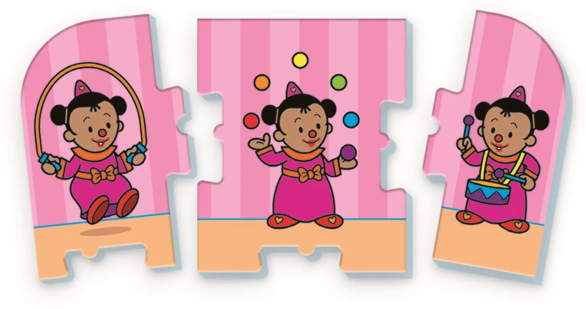 Clementoni Bumba Het Circus Puzzelspel - Multicolor - afbeelding 6 van 6
