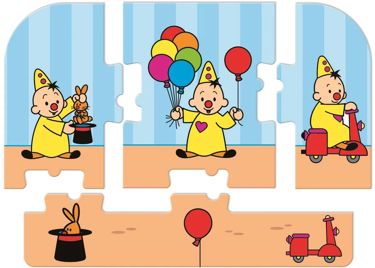 Clementoni Bumba Het Circus Puzzelspel - Multicolor