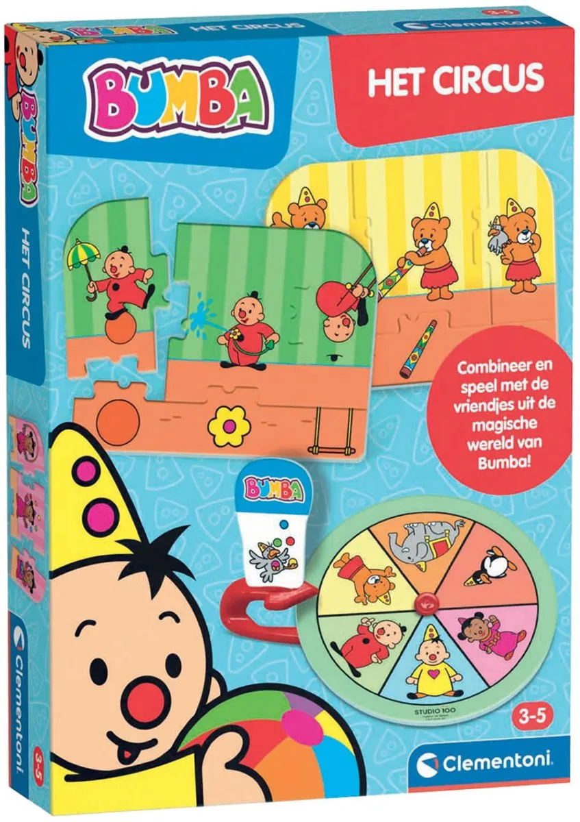 Clementoni Bumba Het Circus Puzzelspel - Multicolor