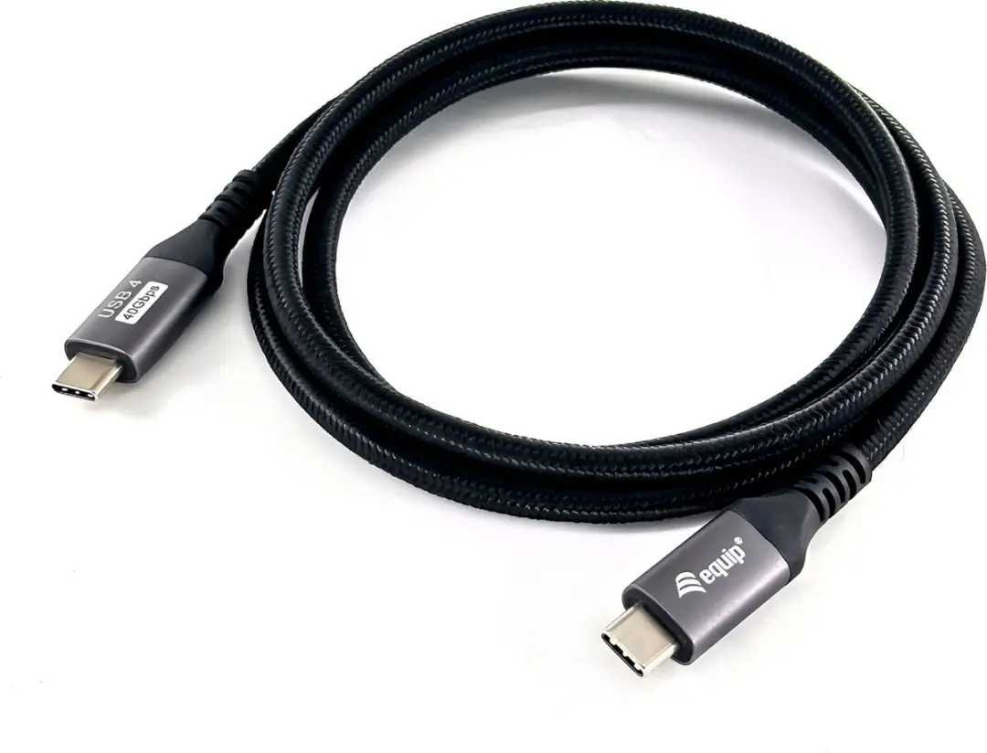Equip USB4 Gen 3x2 USB-C Kabel 1,2m
