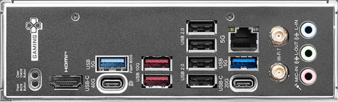 MSI PRO X870 GAMING PLUS WIFI Moederbord - ATX - AMD X870