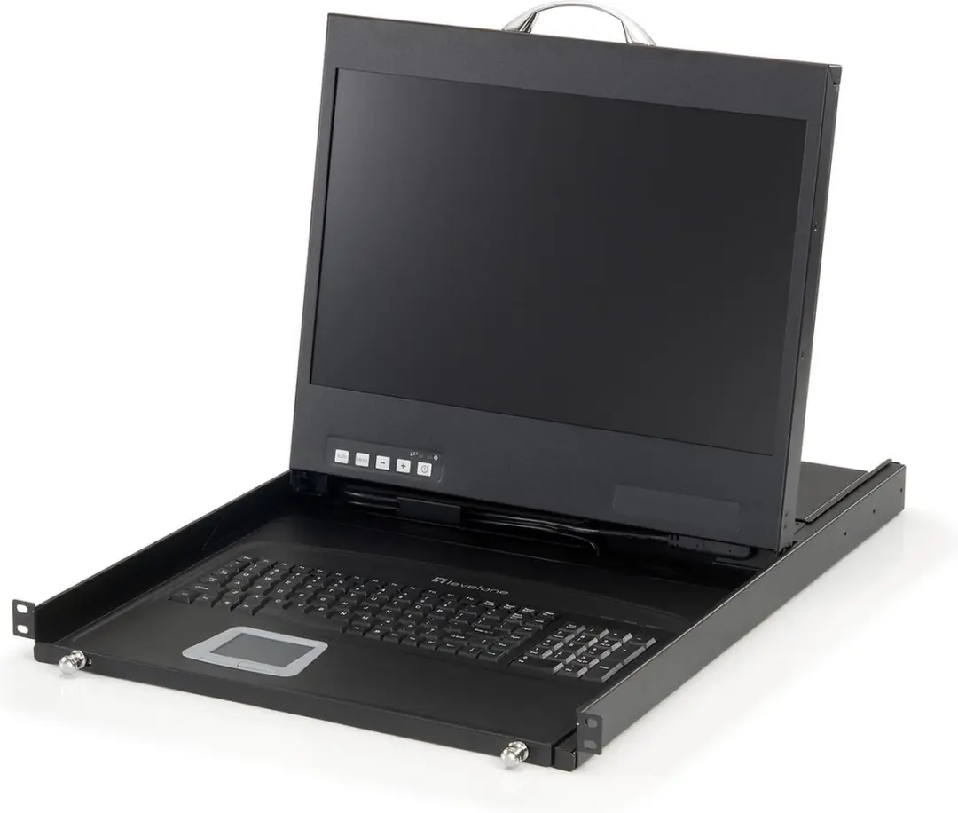 LevelOne KVM-8901US 19 inch LCD Rack Console