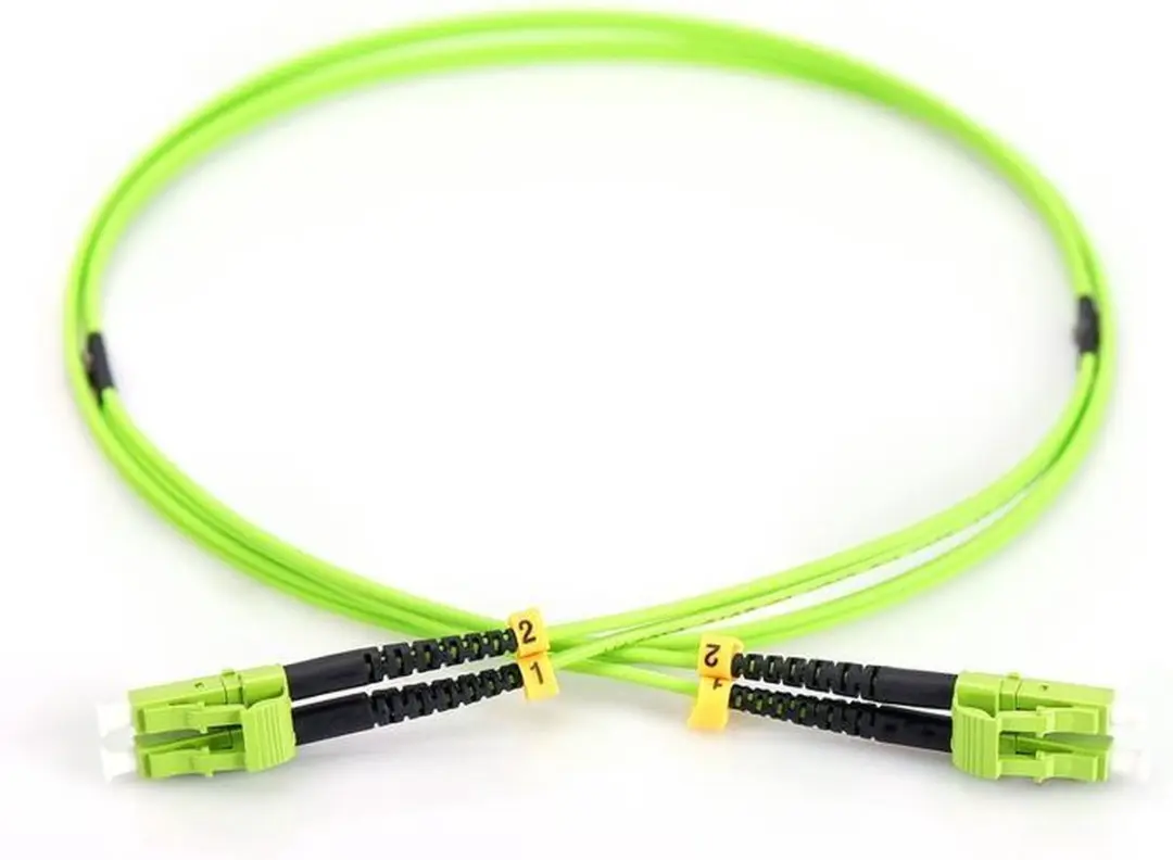 LWL OM5 Multimode Glasvezel Patchkabel LC/LC 7m - Groen