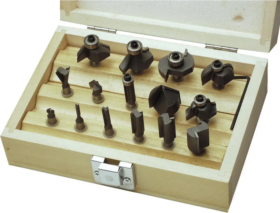 Brüder Mannesmann Frezenset 15-delig 6mm