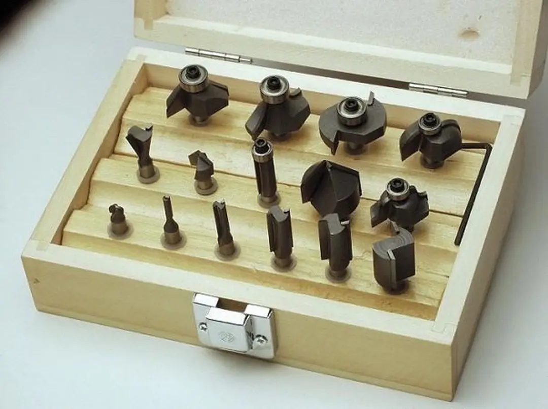 Brüder Mannesmann Frezenset 15-delig 6mm