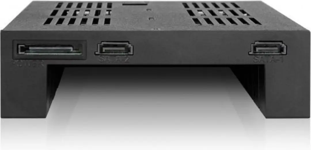 Icy Dock MB322SP-B HDD/SSD Behuizing - 2.5/3.5" - Zwart